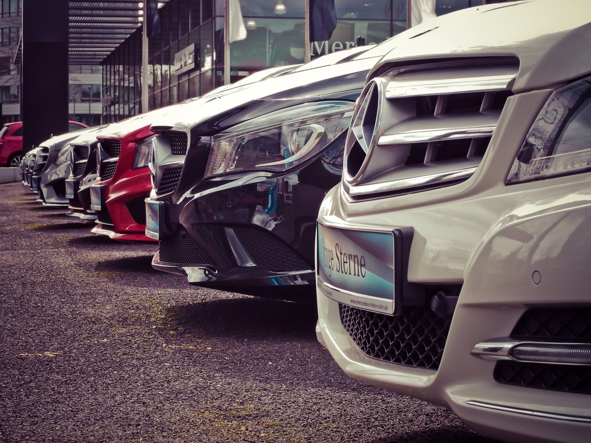 Row of quality vehicles at 3 Star Auto